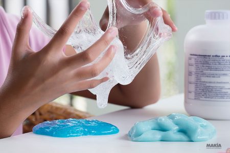 Como hacer slime para jugar con los hijos